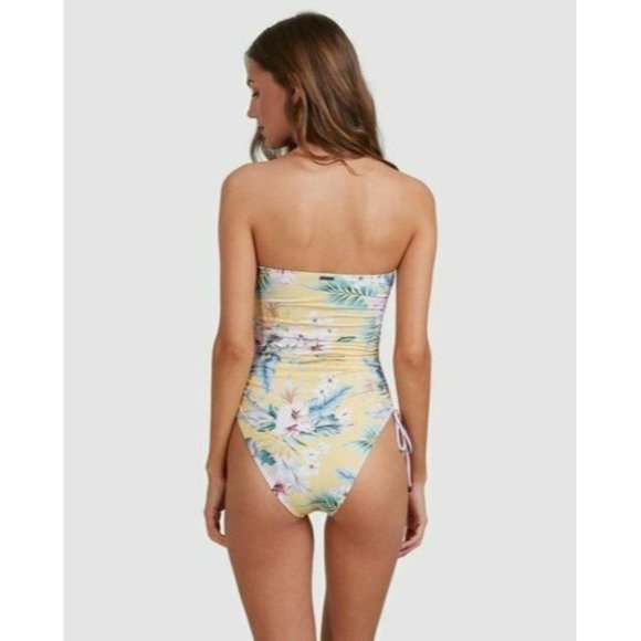 Billabong BNWT Tropicool Naomi Bandeau One Piece Women's Size 6 RRP $130 - Picture 4 of 12